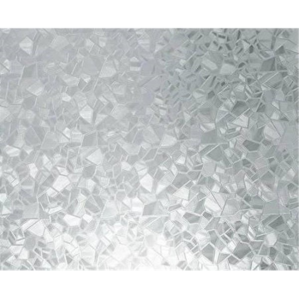 Lovelyhome 17 x 59 in. Static Cling Window Film; Splinter LO420966